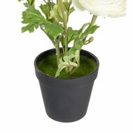 Decoratieve plant Polyester Polyethyleen Ijzer Bloem 11 x 11 x 36 cm 4