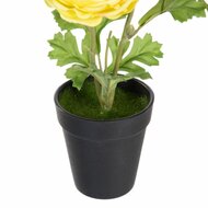 Decoratieve plant Polyester Polyethyleen Ijzer Bloem 9,5 x 9,5 x 29 cm 3