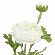 Decoratieve plant Polyester Polyethyleen Ijzer Bloem 9,5 x 9,5 x 29 cm 2