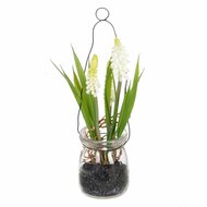 Decoratieve plant Polyester Polyethyleen Ijzer 5,5 X 5,5 X 21 CM 1