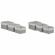 Mandenset DKD Home Decor 23 x 23 x 16 cm (2 Stuks) 1