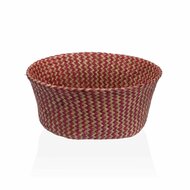 Decoratieve Mand Versa Rood Zeealgen &Oslash; 28 cm 2