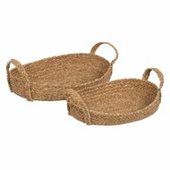 Decoratieve Mand Natuurlijke Vezel 48 x 32 x 18 cm (2 Stuks) 1