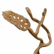 Tafeldecoratie Gouden Lakens 28,5 x 28,5 x 20 cm 2