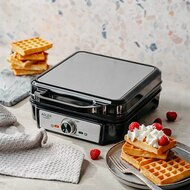 Wafelmaker Adler AD 3083 Zwart Zilverkleurig 1800 W 8