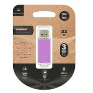 USB stick Tech One Tech TEC3009-32 Paars 32 GB 1