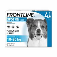 Middel tegen parasieten Frontline Hond 10-20 Kg 1,34 ml 4 Stuks 1