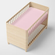 Onderlaken HappyFriday BASIC KIDS Licht Roze 60 x 120 x 14 cm 3