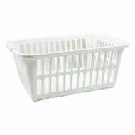 Wasmand Tontarelli Classic Wit 35 L 58 x 41 x 24 cm (12 Stuks) 2