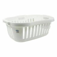 Wasmand Tontarelli Hipster Wit 50 L 66 x 44 x 25 cm (6 Stuks) 2