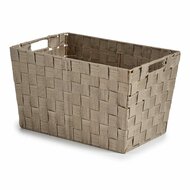 Wasmand Beige Stof 10 L 25 x 20 x 35,5 cm (12 Stuks) 3