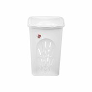 Wasmand Stefanplast Wit Plastic 50 L 37 x 56 x 39 cm (6 Stuks) 3