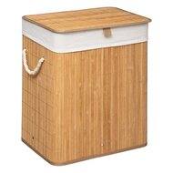 Wasmand 5five Simply Smart Bamboe 50 x 41.5 x 30 cm Wit 1