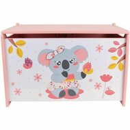 Koffer Fun House CALLY MIMI KOALA Roze Hout 40 x 58 x 36 cm 1