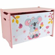 Koffer Fun House CALLY MIMI KOALA Roze Hout 40 x 58 x 36 cm 2