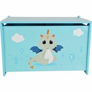 Koffer Fun House LEON THE DRAGON Hout 40 x 58 x 36 cm 1