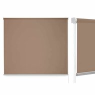 Rolgordijn 120 x 180 cm Beige Stof Plastic (6 Stuks) 2