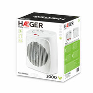 Draagbare ventilatorkachel Haeger FH-200.014A 2000 W Wit 2