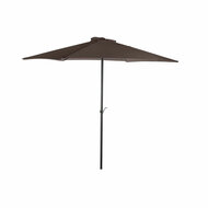 Parasol DKD Home Decor Bruin Zwart Polyester Staal (300 x 300 x 250 cm) 1