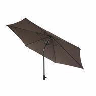 Parasol DKD Home Decor Bruin Zwart Polyester Staal (300 x 300 x 250 cm) 3