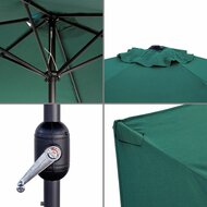 Parasol Monty Aluminium Groen 270 cm 3