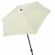 Parasol Aktive 270 x 235,5 x 270 cm &Oslash; 270 cm Staal Aluminium Cr&egrave;me 1