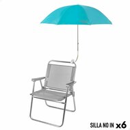 Parasol Aktive 120 x 87 x 120 cm (6 Stuks) 1