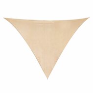 Schaduwdoek Zonnetent 5 x 5 m Beige Polyethyleen 500 x 500 x 0,5 cm 1