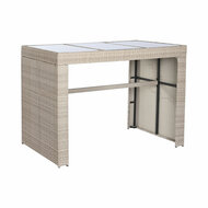 Tafel met zes stoelen DKD Home Decor 143 x 80 x 100 cm 5