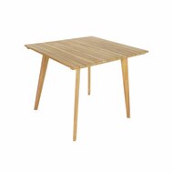 Tafel met vier stoelen DKD Home Decor 90 x 90 x 75 cm 7