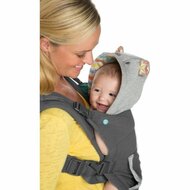 Draagzak voor baby&amp;apos;s Infantino Cuddle Up Bear Grijs + 0 Jaar + 0 Maanden 4