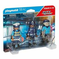 Playset  City Action Police Figures Set Playmobil 70669 (18 pcs) 1