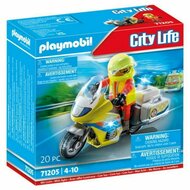 Voertuig Speelset Playmobil 71205 Motorfiets 20 Onderdelen 1