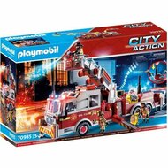 Voertuig Speelset   Playmobil Fire Truck with Ladder 70935         113 Onderdelen   1