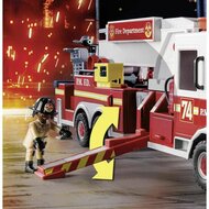 Voertuig Speelset   Playmobil Fire Truck with Ladder 70935         113 Onderdelen   3