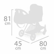 Poppenwagen Decuevas XL 3 in 1 45 x 80 x 81 cm 8