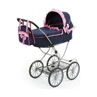 Poppenwagen Reig Dolls Pram Marineblauw 64 cm 1