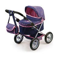 Poppenwagen Reig Trendy Royal Special Version Blauw Roze 45 cm 1