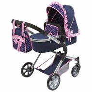 Poppenwagen Reig Combi 62 cm 82 x 79 x 38,5 cm Marineblauw 1