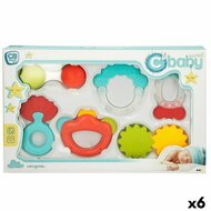 Set rammelaars Colorbaby 6 Onderdelen 12,5 x 1,5 x 6,5 cm (6 Stuks) 1