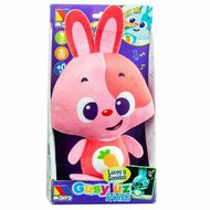 Knuffel met Geluid Molt&oacute; Gusy luz Baby Bunny Roze 7,5 cm 3