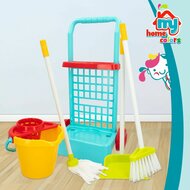 Schoonmaakwagen met accessoires Colorbaby Speelgoed 5 Onderdelen 30,5 x 55,5 x 19,5 cm (12 Stuks) 5