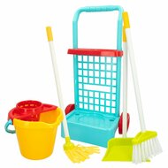 Schoonmaakwagen met accessoires Colorbaby My Home 30,5 x 55,5 x 19,5 cm (4 Stuks) 2