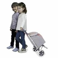 Winkelwagen Decuevas Funny Opvouwbaar Speelgoed Roze 66 x 30 x 36 cm 2