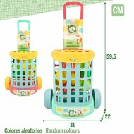 Winkelwagen Colorbaby My Home Speelgoed 12 Onderdelen 15 x 10 x 6 cm 8 Stuks 7