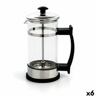 Cafeti&egrave;re Quid Serenia Transparant Glas Roestvrij staal 350 ml (6 Stuks) 1