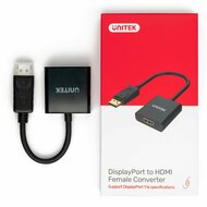 Adapter DisplayPort naar HDMI Unitek Y-5118DA Zwart 7