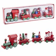 Kerstversiering Multicolour Trein 25,5 X 7,5 X 3 CM 1