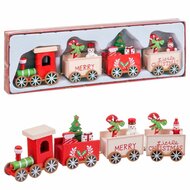 Kerstversiering Multicolour Trein 24,5 x 6,5 x 3 cm 1