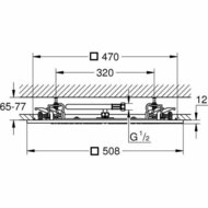 Douchekop Grohe   Metaal Roestvrij staal 50,8 cm 7